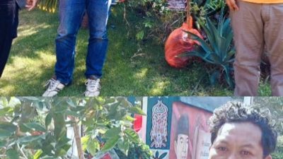 GIBRAN JATIM Serahkan Pohon anggur Brasil Kepada POLRES Jombang Sambut Hari BAYANGKARA  ke – 80